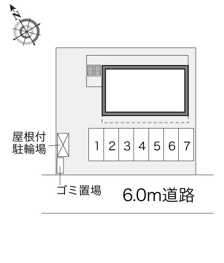 高松市伏石町 月極駐車場